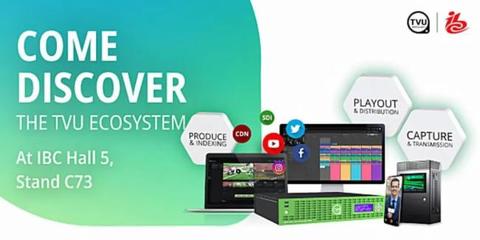 融合賦能 | TVU體系化創新方案將亮相IBC 2022